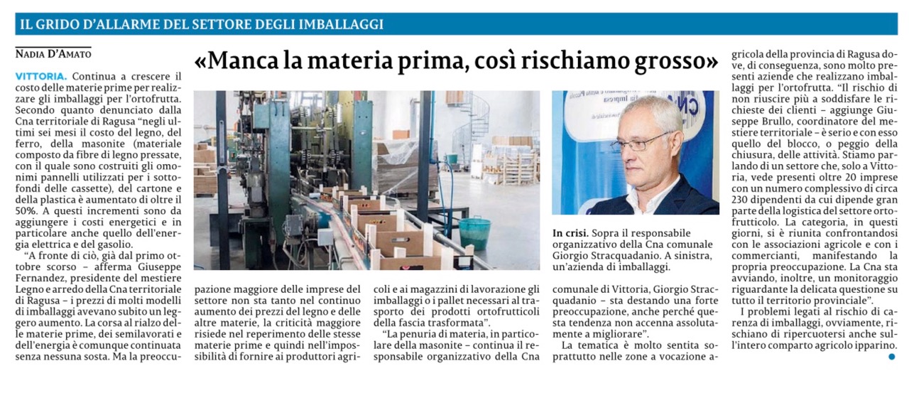 Rassegna stampa del 22 dicembre 2021