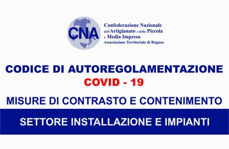 CODICE DI AUTOREGOLAMENTAZIONE DEL SETTORE "INSTALLAZIONE E IMPIANTI"