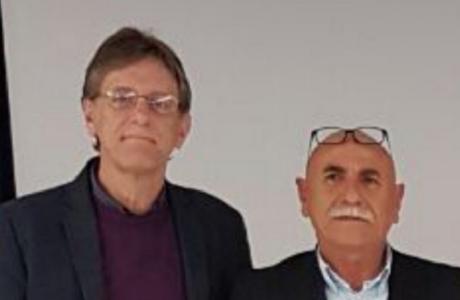 Il segretario Giovanni Brancati e il presidente Giuseppe Santocono