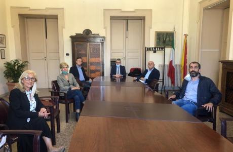 L'incontro tenutosi a palazzo dell'Aquila