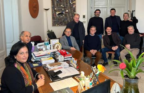 L'incontro che si è tenuto al Comune di Comiso
